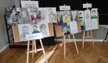Powiatowy Konkurs Plastyczny &bdquo;Portrety Pisarzy Polskich&rdquo; 