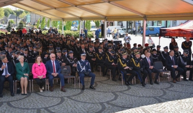 Wojew&oacute;dzkie obchody Dnia Strażaka w Poddębicach 