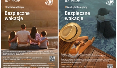 Kampania PKDP "Bezpieczne wakacje"