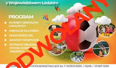 Piknik w Wieluniu 05.08.2023 - ODWOŁANY