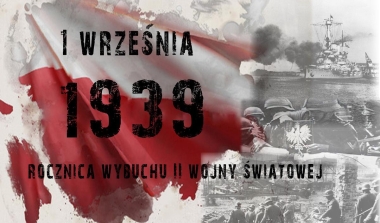 Zaproszenie na powiatową uroczystość patriotyczną w 84 rocznicę wybuchu II Wojny Światowej