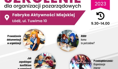 Zaproszenie na bezpłatne szkolenie