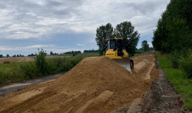 Nie zwalniają tempa prace na drodze Radost&oacute;w Pierwszy &ndash; Czastary