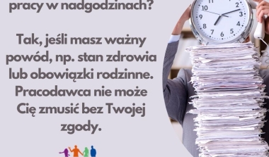 Czy można odm&oacute;wić pracy w nadgodzinach?