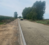 Przebudowa drogi na odcinku Radost&oacute;w Pierwszy - Czastary