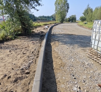 Przebudowa drogi na odcinku Radost&oacute;w Pierwszy - Czastary