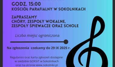 XV Powiatowy przegląd Ch&oacute;r&oacute;w i zespoł&oacute;w śpiewaczych