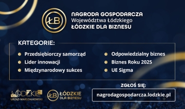 Nagroda Gospodarcza Wojew&oacute;dztwa Ł&oacute;dzkiego - Ł&oacute;dzkie dla Biznesu
