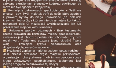 Czy warto spisać testament?