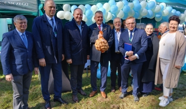 Starosta Wieruszowski na Kościerzyńskim Dniu Ziemniaka