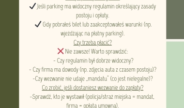Czy można dostać mandat za parkowanie na prywatnym parkingu?