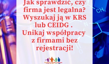 Jak sprawdzić czy firma jest legalna?