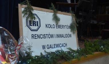 Starosta Wieruszowski na wigilijnym spotkaniu