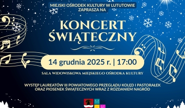 Koncert Świąteczny w Lututowie