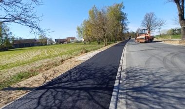 Postęp prac drogowych na odcinku Radost&oacute;w Pierwszy &ndash; Czastary