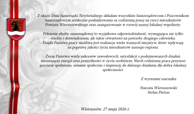 27 maja - Dzień Samorządu Terytorialnego